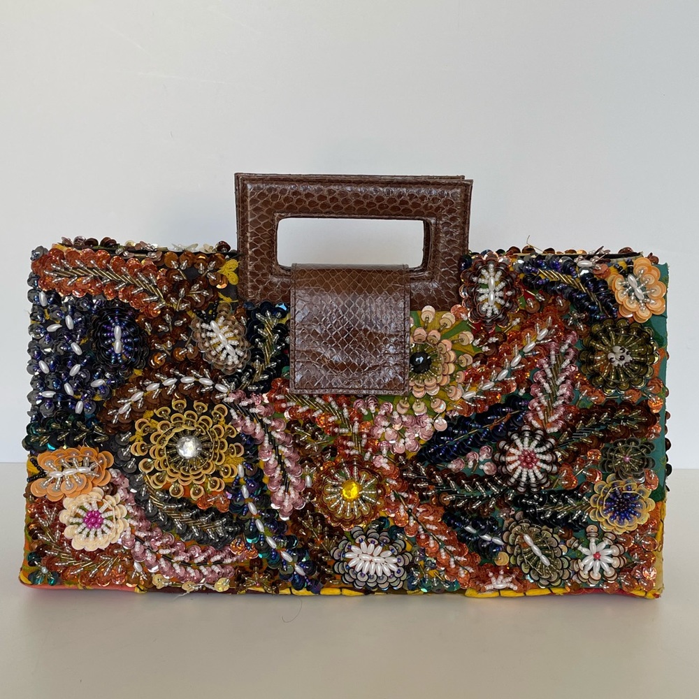 Laura Lee Beaded Handbag